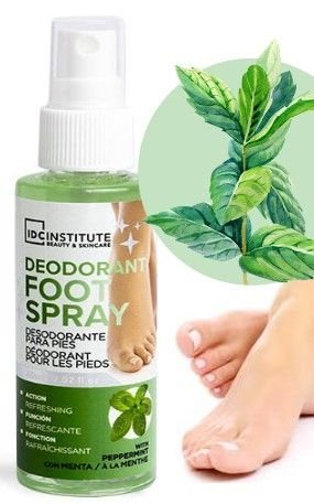 Spray dezodorant Odświeżający do Stóp zapach mięty 60ml IDC