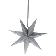 Ozdoby bożonarodzeniowe - Zawieszka CHRISTMAS DECORATION Gwiazda 45 cm Srebrny - miniaturka - grafika 1