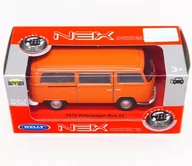 Samochody i pojazdy dla dzieci - Welly 1:34 VW Volkswagen T2 BUS '72 pomarańczowy - miniaturka - grafika 1