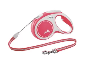 FLEXI New Comfort, linka 5m, rozm. S do 12kg, czerwona - Smycze dla psów - miniaturka - grafika 1