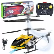 Zabawki zdalnie sterowane - HELIKOPTER ZDALNIE STEROWANY RC NA PILOT ZABAWKA SAMOLOT ŚMIGŁOWIEC LED USB - miniaturka - grafika 1