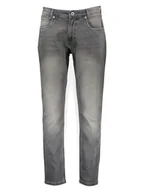 Spodnie męskie - Pepe Jeans Dżinsy - Tapered fit - w kolorze antracytowym - miniaturka - grafika 1