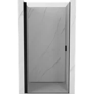 Ścianki i drzwi prysznicowe - Mexen Mist-B drzwi prysznicowe uchylne 100 cm, transparent, czarne - 8A2-100-000-70-00 - miniaturka - grafika 1