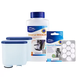 Zestaw Philips - AL-Clean 2szt, Uniwersalny Odkamieniacz 250ml, Cleaneo - Akcesoria i części do ekspresów do kawy - miniaturka - grafika 1
