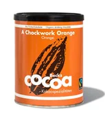 Kakao i czekolada - CZEKOLADA DO PICIA POMARAŃCZOWO-IMBIROWA FAIR TRADE BEZGLUTENOWA BIO 250 g - BECKS COCOA - miniaturka - grafika 1