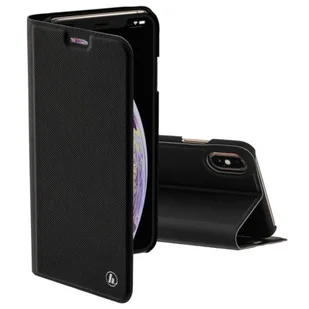 Booklet "Slim Pro" GSM DLA iPhone Xs MAX CZARNY - Etui i futerały do telefonów - miniaturka - grafika 1