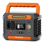 Akumulatory ogólnego zastosowania - Przenośna stacja zasilania Flashfish P66, generator zewnętrzny 300W 230,88Wh, 8 wyjść, USB-C QC3.0 - miniaturka - grafika 1