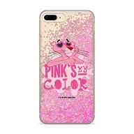 Etui i futerały do telefonów - Oryginalne i oficjalnie licencjonowane etui na telefon komórkowy Pink Panther do iPhone 7 PLUS, iPhone 8 PLUS, case różowa pantera, etui, etui z tworzywa sztucznego TPU, chroni przed uderzeniami i - miniaturka - grafika 1