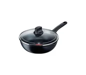 Patelnie - Tefal - Patelnia z pokrywą BLACK STONE 26 cm - miniaturka - grafika 1
