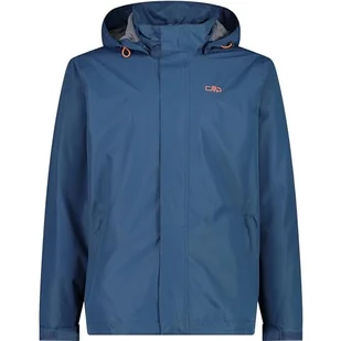 CMP - Męska kurtka przeciwdeszczowa z odpinanym kapturem, Bluesteel, 50 - Kurtki męskie - miniaturka - grafika 1