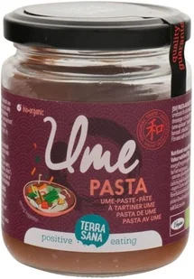 Terrasana PASTA UME (ZE ŚLIWEK JAPOŃSKICH) BIO 250 g - - Zdrowa żywność - miniaturka - grafika 2