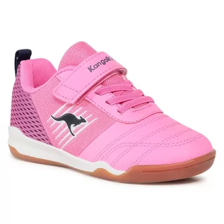 Buty sportowe damskie - KangaRoos Buty Super Court Ev 18611 000 6211 Neon Pink/Fuchsia - grafika 1