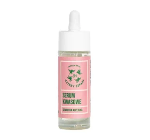 4 Szpaki 4 Szpaki Serum Kwasowe - Szarotka Alpejska 30ml - Serum do twarzy - miniaturka - grafika 1