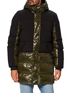Geox M SILE parka męska, Forest Night/Black, 48 - Kurtki męskie - miniaturka - grafika 1