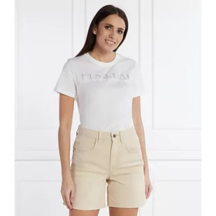 Desigual T-shirt | Regular Fit - Koszulki i topy damskie - miniaturka - grafika 1