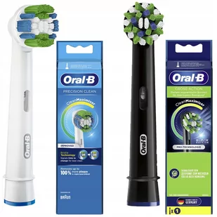 2 Końcówki Oral-B Precision Clean Cross Action - Końcówki do szczoteczek elektrycznych - miniaturka - grafika 1