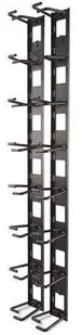 APC Vertical Cable Organizer, 8 Cable Rings, Zero U (Qty. 2)/ Niewymagające użyc (AR8442) - Akcesoria do szaf serwerowych - miniaturka - grafika 7