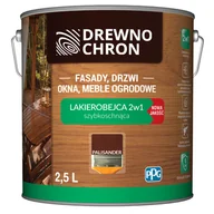 Farby i impregnaty do drewna - Lakierobejca Ochronno-dekoracyjna 2.5 l Palisander Drewnochron 5904000046219 - miniaturka - grafika 1