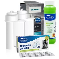 Akcesoria i części do ekspresów do kawy - Zestaw Siemens, Filtr INTENZA TZ70003 2 szt, Odkamieniacz Verde 250ml, Tabletki Cleaneo 10 szt. - miniaturka - grafika 1
