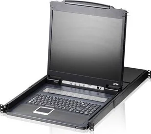 Konsola KVM Aten $ATEN 8-port KVM PS/2 +USB, OSD, rack, 19 LCD CL-1308N - Przełączniki KVM - miniaturka - grafika 1