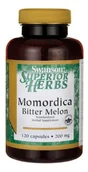 Suplementy naturalne - Swanson - Momordica (Gorzki Melon), 200mg, 120 kapsułek - miniaturka - grafika 1