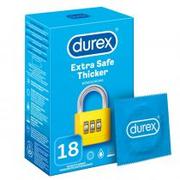 Prezerwatywy - Durex Durex prezerwatywy Extra Safe 18 szt grubsze nawilżane - miniaturka - grafika 1