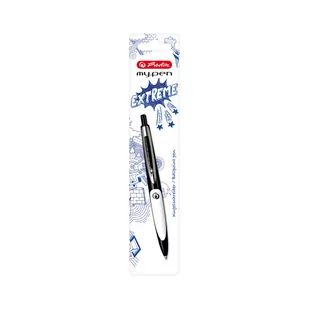 Długopis My.Pen czarno-biały - Przybory szkolne - miniaturka - grafika 2