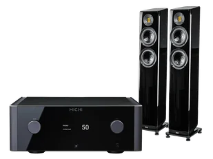 Rotel Michi X5 S2 (czarny) + Vela FS407.2 (czarny) - Zestawy stereo - miniaturka - grafika 1