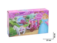 Klocki - Toys Klocki Zestaw dla dziewczynek Princess 3+ - miniaturka - grafika 1