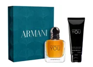 Zestawy perfum męskich - Giorgio Armani Emporio Stronger With You Zestaw: woda toaletowa + żel pod prysznic - miniaturka - grafika 1