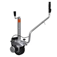 Akcesoria do przyczep i kamperów - Aluminiowe koło podporowe/manewrowe do przyczepy 12 V 350 W - miniaturka - grafika 1
