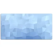 Podkładki na biurko - Podkładka na biurko Niebieskie kwadraty 120x60 cm - miniaturka - grafika 1