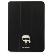 Etui do tabletów - Apple Etui na tablet Karl Lagerfeld Head Saffiano na iPad Pro 11" KLFC11OKHK) Czarne - miniaturka - grafika 1