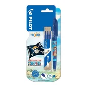 Przybory szkolne - Pióro kulkowe Frixion niebieski3 wkłady One Piece - miniaturka - grafika 1