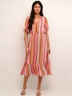 Sukienki - Cream Sukienka letnia Serena 10611490 Kolorowy Regular Fit - miniaturka - grafika 1