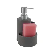 Mydelniczki i dozowniki mydła - Kuchinox Kuchinox Dozownik kuchenny Lupo szary - miniaturka - grafika 1