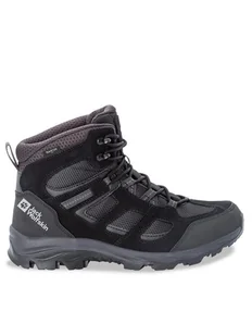 Jack Wolfskin Trekkingi Vojo 3 Texapore Mid 4042461 Czarny - Buty trekkingowe męskie - miniaturka - grafika 1