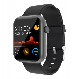Newwear R3L Czarny - Smartwatch - miniaturka - grafika 1
