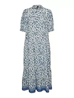 Sukienki - VERO MODA Sukienka damska, Dazzling Blue/Aop: mira, M - miniaturka - grafika 1