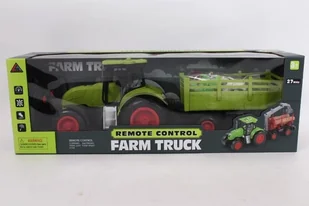 Blocki Traktor z przyczepą RC + zwierzęta 666-88 12196 - Samochody i pojazdy dla dzieci - miniaturka - grafika 1