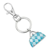 Breloki - Brelok do kluczy torebka emalia przestrzenna 3D / JG. Projekt - miniaturka - grafika 1