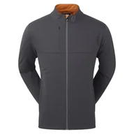 Golf - Męska ocieplana kurtka golfowa Footjoy Hybrid Jacket charcoal - miniaturka - grafika 1