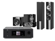 Kino domowe - NAD T 778 (czarny) + 703 S3 + 707 S3 + HTM72 S3 + DB4S (czarny) - miniaturka - grafika 1