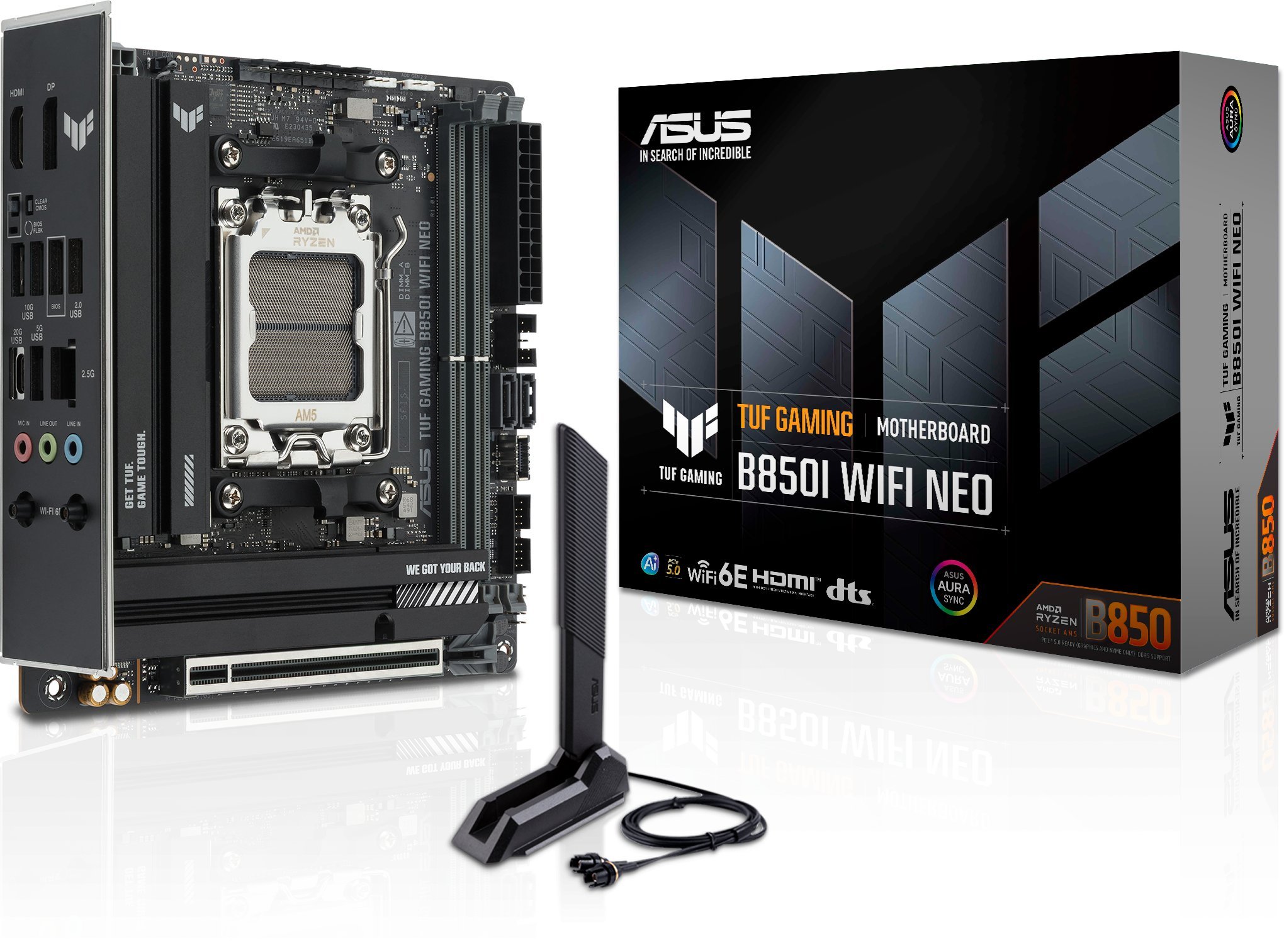 ASUS Tuf Gaming B850I WiFi Neo 90MB1PI0-M0EAY0