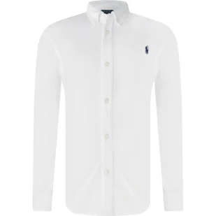POLO RALPH LAUREN Koszula LS FB CS M5 SPORT | Regular Fit - Bluzki dla chłopców - miniaturka - grafika 1