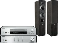 Zestawy stereo - Yamaha MCR-N670D srebrny + Tesi 561 czarny - miniaturka - grafika 1