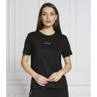 Koszulki i topy damskie - Calvin Klein T-shirt | Regular Fit - miniaturka - grafika 1