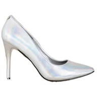 Czółenka - Goodin Eleganckie Szpilki szare - miniaturka - grafika 1