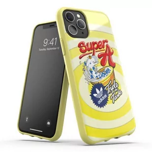 Adidas Moulded Case BODEGA iPhone 11 Pro yellow/żółty 36343 - Etui i futerały do telefonów - miniaturka - grafika 1