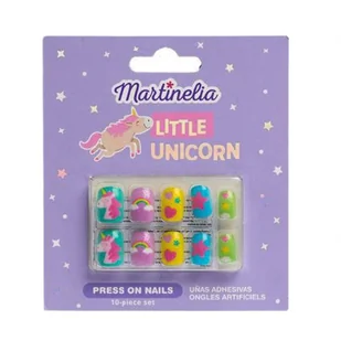 MARTINELIA Little Unicorn Press On Nails Sztuczne Paznokcie 10szt. - Sztuczne paznokcie i akcesoria - miniaturka - grafika 1